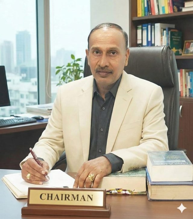 Photograph of Dr. Ramashastri S Jeere, President of Shri Sairam Trust Committee